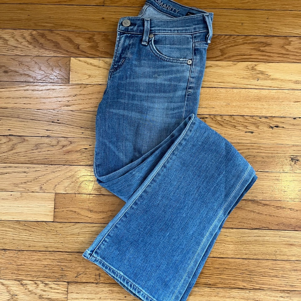 Citizens of Humanity Petite Emmanuelle Slim Boot Cut Jeans from Anthro 24P